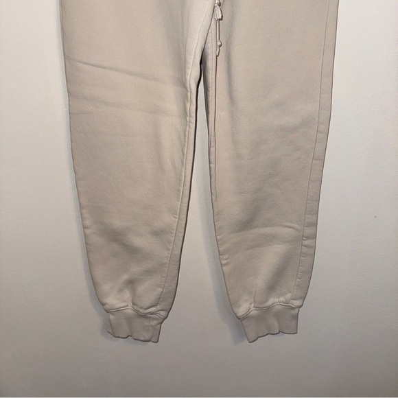 WOMEN'S NIKE SPORTSWEAR PHOENIX FLEECE MID-RISE JOGGER SWEATPANTS Beige Sand S - Picture 3 of 5